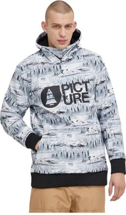 Picture Parker Print Jacket - Heren - Hoodies - Veelkleurig - S - Polyester - Hoodies & sweatvesten