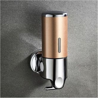 OEM Dispensador De Gel Desinfectante Para Manos, Dispensador Manual De Champ&uacute; De Pared Para Hoteles, Oficinas, Hogares, Habitaciones Y Ba&ntilde;os - Dorado