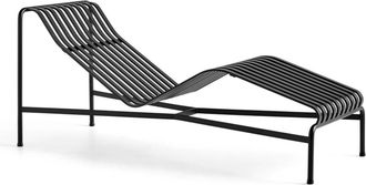 HAY Palissade Chaise Longue Liegestuhl, anthrazit