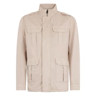 Herno Light Jackets, male, Beige, Size: L Elegant Practical Coat