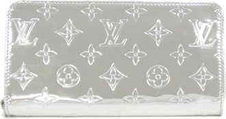 Louis Vuitton Silver Monogram Miroir Long Wallet (Bi-Fold) (Pre-Owned)