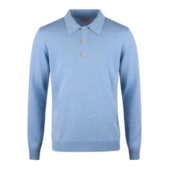 Stenstr&ouml;ms Round-neck Knitwear, male, Blue, Size: 2XL Tops
