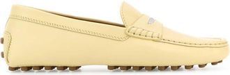 Tod's Tods Pastel Yellow Leather Loafers