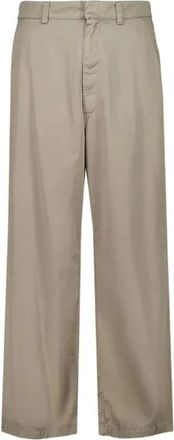 Balenciaga Broeken, Heren, Beige, M, Katoen, Workwear Broek