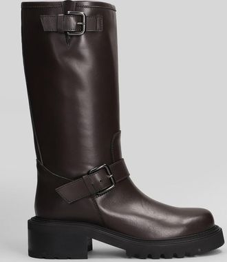 Via Roma 15 Low Heels Ankle Boots