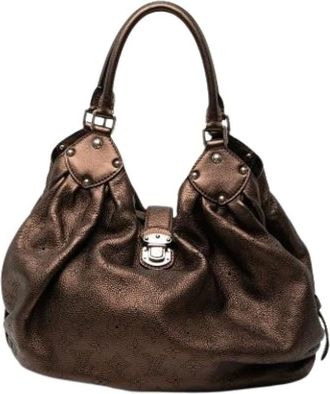 Louis Vuitton Pre-owned Handbags, female, Brown, Size: ONE SIZE Pre-owned Mahina