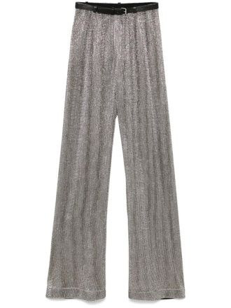 Nanushka Pantaloni Maglie - Argento