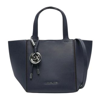 Michael Kors Handbags, female, Blue, Size: ONE SIZE Jordi Handbag