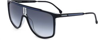 Carrera Mens Black Blue 61mm Sunglasses