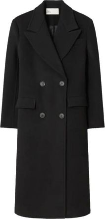 Tory Burch Abrigo cruzado - Coats - Mujer - Negro - M