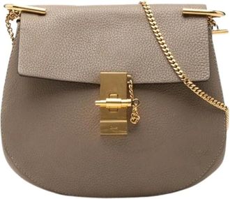 Chlo&eacute; Pre-owned The Drew - Dames - Pre-owned - Bruin - Maat: ONE Size Leer