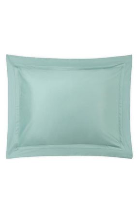 Matouk Nocturne Sham in Aquamarine at Nordstrom, Size Standard