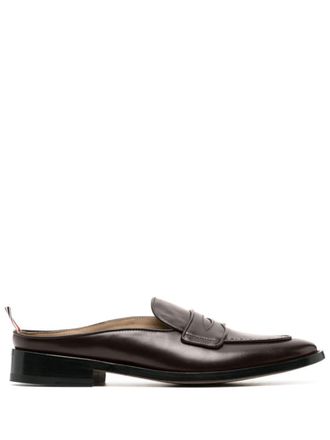 Thom Browne Varsity slip-on penny loafers - men - Calf Leather/Calf Leather/Calf Leather - 7