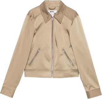 DKNY zip-up jacket - Neutrals