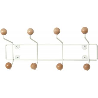 Present Time Pt-living Perchero Saturnus Blanco 34 Cm 8 Ganchos