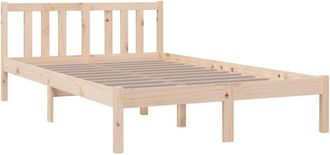 vidaXL Bed Frame without Mattress Solid Wood 120x200 cm Vidaxl