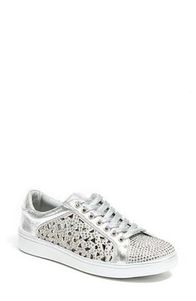 Lady Couture Paris Sneaker in Silver at Nordstrom Rack, Size 6.5-7Us / 37Eu