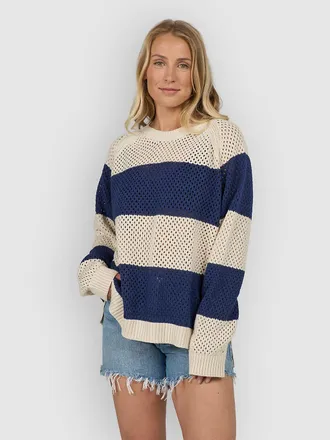 Salty Crew Signal Crew Sweater blau