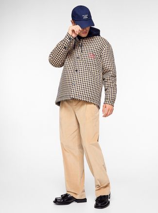 Dr&ocirc;le de Monsieur Mens Corduroy pleated pant