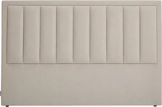 Vente-Unique Testata Con Cucitura Verticale 180 Cm Tessuto Beige - Rivadio