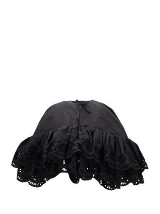 Meryll Rogge Short Cape W/ Embroidery