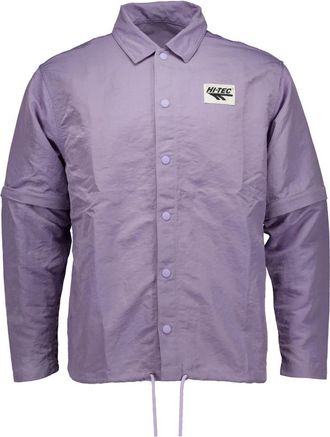 Hi-Tec Hts 74 LM Zip-Off Shirt - Heren - Windbreakers - Paars - M - Nylon - Fitness
