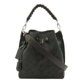 Louis Vuitton Pre-owned Muria Monogram Mahina 2-way schoudertas - Dames - Pre-owned - Zwart - Maat: ONE Size Leer