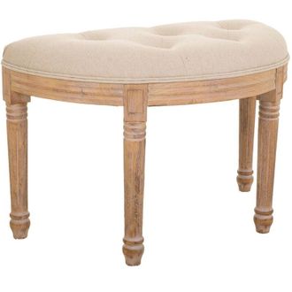 Wanderlust Deco Wanderlust Deco - Banqueta De Madera Marr&oacute;n 62x45x48 Cm