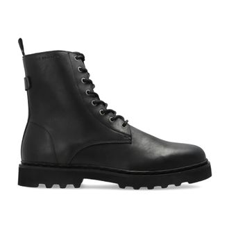 AllSaints Lace-up Boots, male, Black, Size: 11 US Skiff Ankle Boots