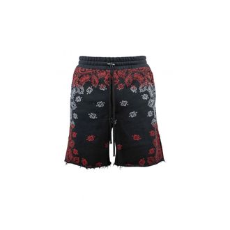 Amiri Badmode, Heren, Zwart, L, Katoen, Bandana Short