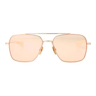 Dita Eyewear Dames, Accessoires, Geel, Maat: 57 MM Leer