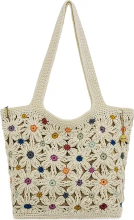 The Sak Crafted Classic Large Carryall in Natural Multi Flower at Nordstrom
