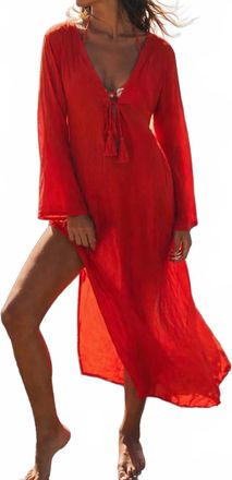 Antica Sartoria Schiro Cover Up In Red