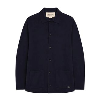 Valentino Heren, Truien, Blauw, Maat: M Wol