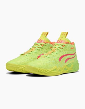 Puma Mens Mb.04 Gem Basketball Trainers - Yellow - Size: 4.5 37.5