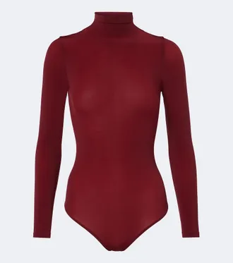 Wolford Body Buenos Aires de jersey con cuello alto