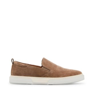Steve Madden Lansten Flat Shoe TAUPE SUEDE