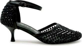 Elena Iachi Leather/glitter Sandals