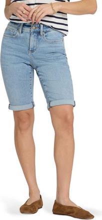 NYDJ Briella Cuff Denim Shorts in Mist Springs at Nordstrom, Size 00