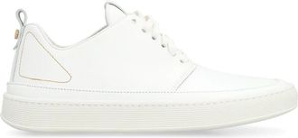 Volta Lage Sneakers met Rubberen Zool - unisex - Sneakers - Wit - 45 EU - Leer - Schoenen