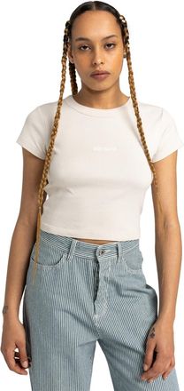 Element T-Shirt ELEMENT Yarnhill, Damen, Gr. XL, oat milk, Obermaterial: 95% Walkfrottier, 5% Elasthan;, Shirts T-Shirt