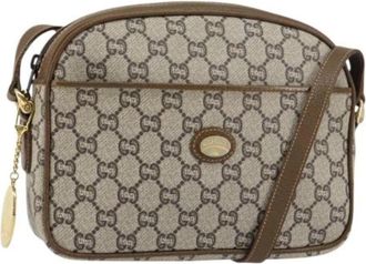 Gucci Pre-owned Cross Body Bag - Dames - Vintage Schoudertas - Beige - ONE Size - Vintage