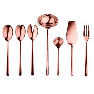 Mepra Linea Serving Set - 7 Pieces in Bronze at Nordstrom