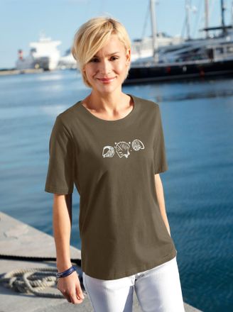 Casual Looks Kurzarmshirt »Shirt« 1 Stk. tlg