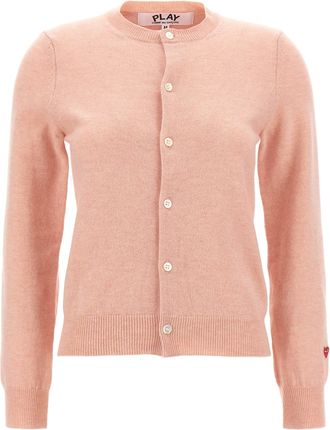 Comme Des Garçons small Heart Cardigan