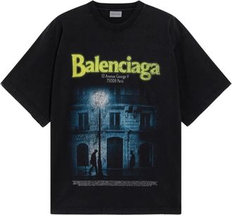 Balenciaga Mujer, Camisetas, Negro, Talla: XS