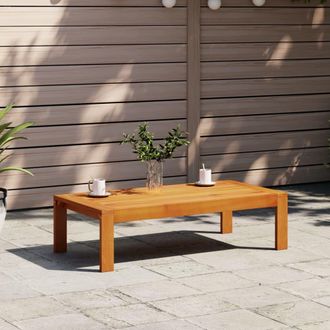 vidaXL Mesa De Jard&iacute;n Madera Maciza De Acacia 100x50x27 Cm Vidaxl