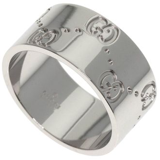 Gucci White Gold (18K) Band Ring (Pre-Owned)