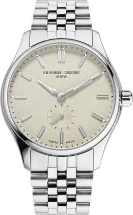 Frederique Constant Index - Kleine seconde automatisch - Dames - Horloges - Beige - ONE Size - Accessoires