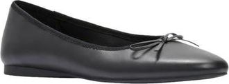Andr&eacute; Assous Haley Ballet Flat in Black Nappa at Nordstrom, Size 9.5